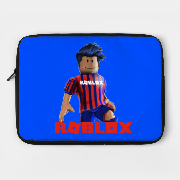 Roblox Football Roblox Laptop Case Teepublic - t shirt barcelona roblox