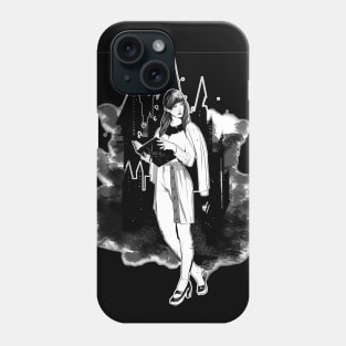 The girl of books Phone Case