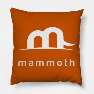 Mammoth Logo Edition Pillow