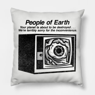 WDWJW - People of earth Pillow