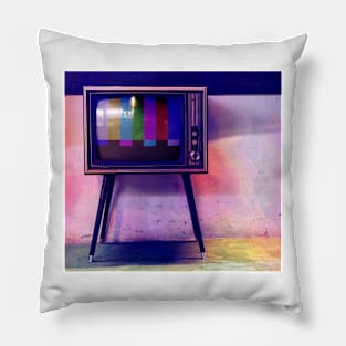 An Old TV Pillow