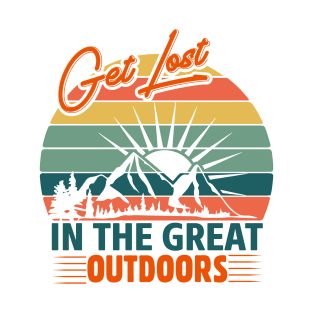 get lost outdoors T-Shirt