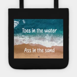 Toes in the Water Zac Brown Band Quote Poster Tote