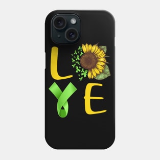 love mental health awareness sunflower Phone Case