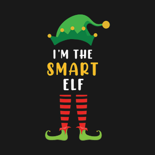 smart elf family matching christmas T-Shirt