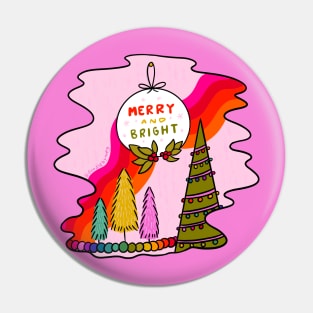 Merry and Bright Pin