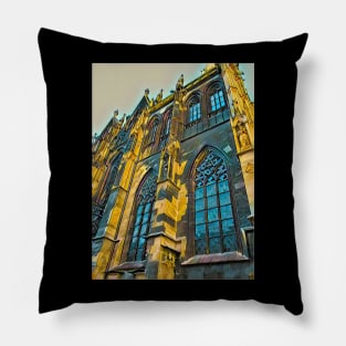 Gothic Church Pillow