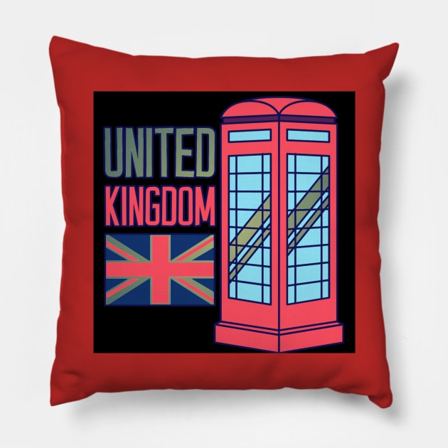 Uk Pillow by daengdesign66