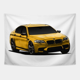 BMW M5 F10 Gold Tapestry