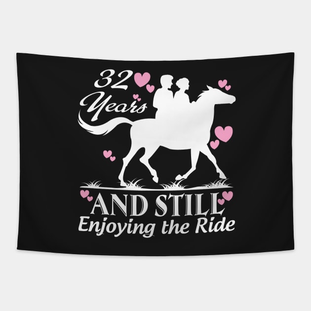 32 years and still enjoying the ride Tapestry by rigobertoterry