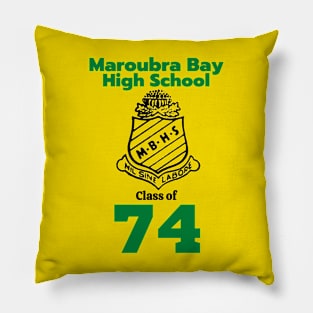 MAROUBRA BAY HIGH SCHOOL CLASS OF 74 Pillow