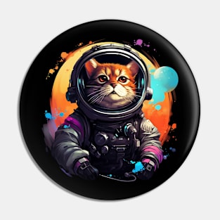 space cat Pin