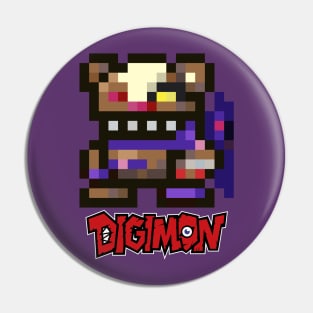 digimon shinmonzaemon pixel Pin