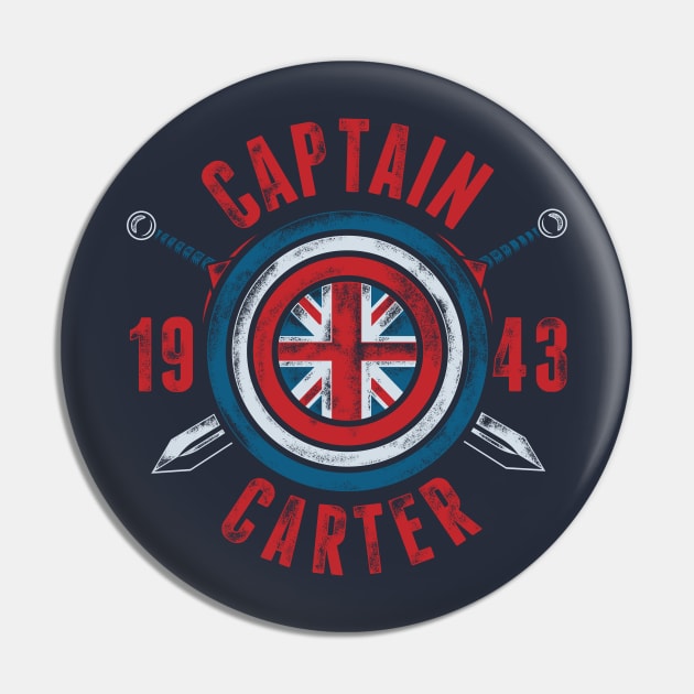 Captain Carter Pin by CoDDesigns