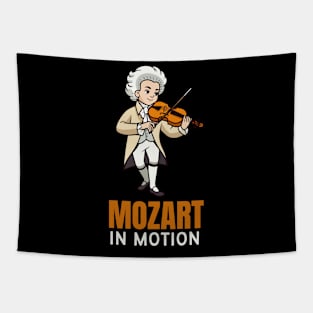 Mozart in motion Tapestry