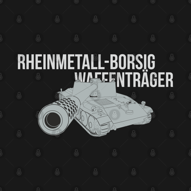 Disover Rheinmetall Borsig Waffenträger - World Of Tanks - T-Shirt