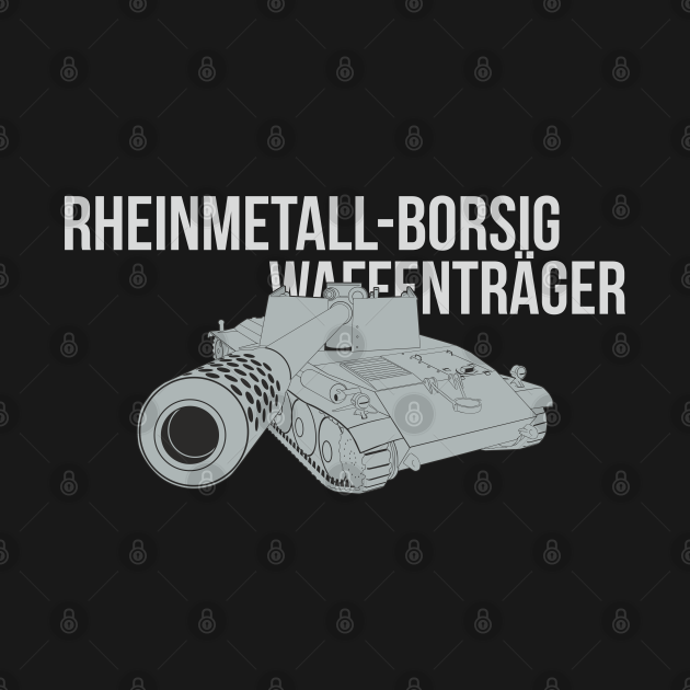 Discover Rheinmetall Borsig Waffenträger - World Of Tanks - T-Shirt