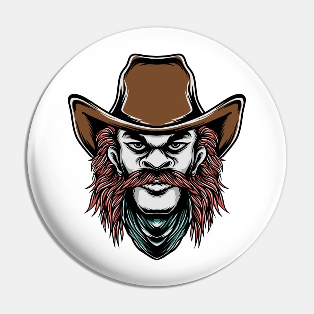 Cowboy Pin by Tuye Project