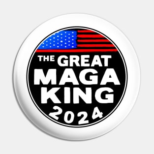 The Great MAGA King Trump Biden 2024 Ultra Pin