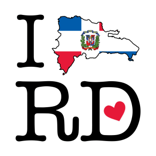 I LOVE RD (Dominican Republic) T-Shirt