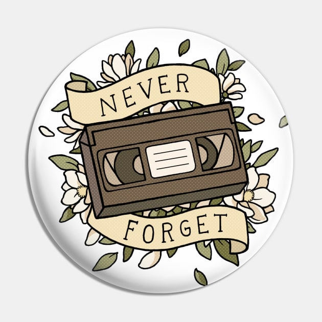 VHS: Never forget Pin by koomalaama