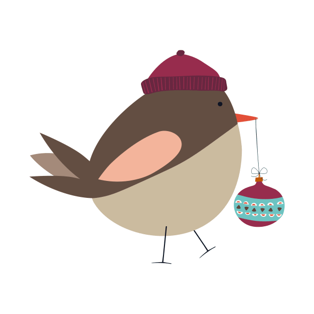 Little Christmas Bird by FrFr