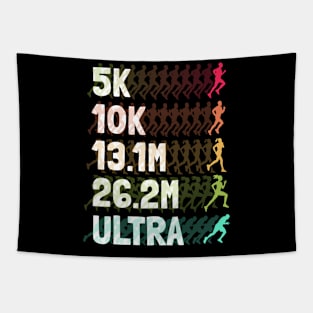 Ultramarathon Marathon Runner Running Tapestry