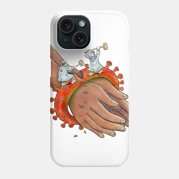 Fighting Against Coronavirus Phone Case by itsme