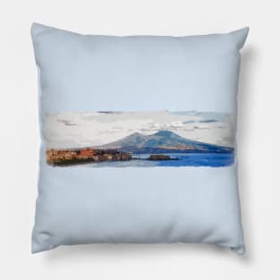 The Bay of Naples Pillow