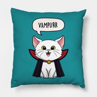 Vampurr Funny Vampire Gift Pillow