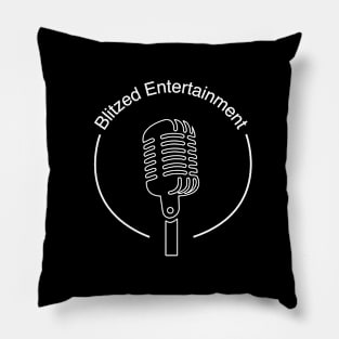 Blitzed Entertainment Logo Pillow