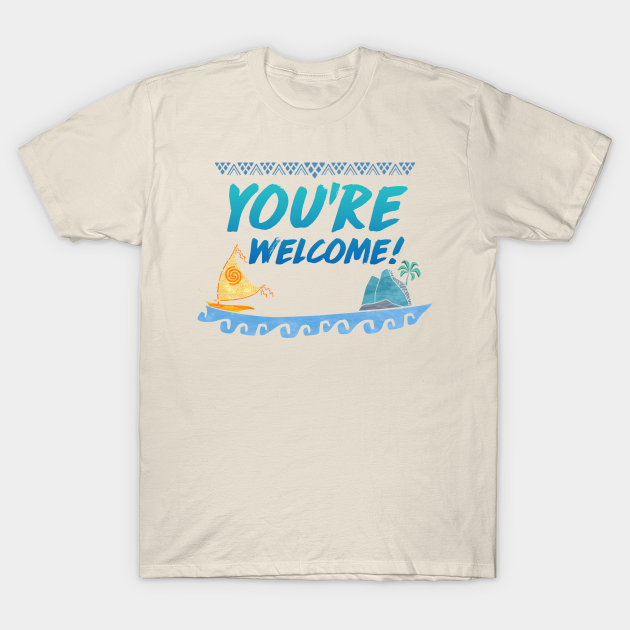 Discover you're welcome - Moana - T-Shirt