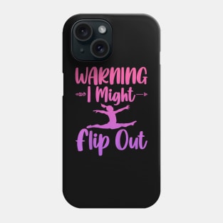 Warning  Flip Out Phone Case