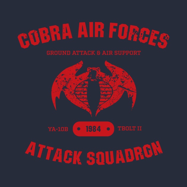 Cobra Air Forces Vintage logo by CdKh13