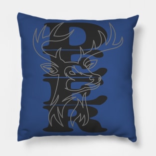 Deer Animals Wild Nature Antlers Forest Pillow