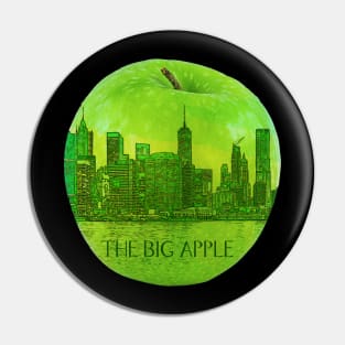 New York The Big Apple Pin