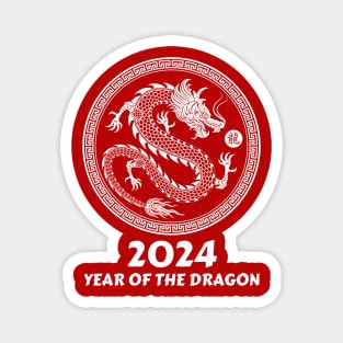 Year Of The Dragon 2024 - Chinese new year 2024 Magnet