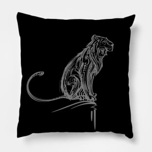 Sunset Lion Pillow