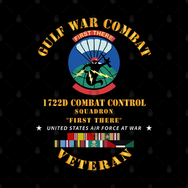 Gulf War Combat Vet - 1722d Combat Control w GULF SVC X 300 by twix123844