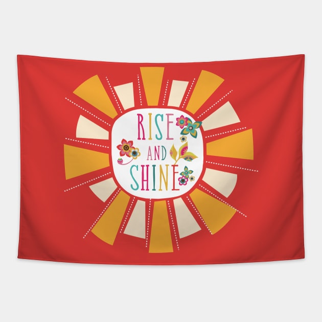 Rise and Shine Tapestry by Valentina Harper