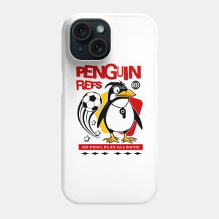 Penguin soccer Phone Case