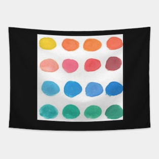 Designer Palette Polka Dots Tapestry