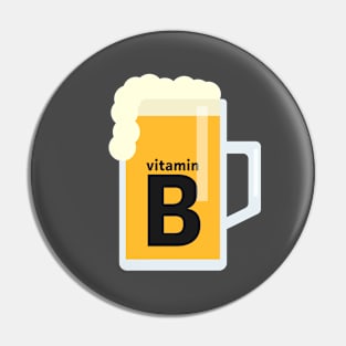 Vitamin Beer Pin