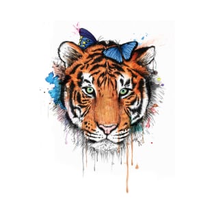 Tiger & Butterfly T-Shirt