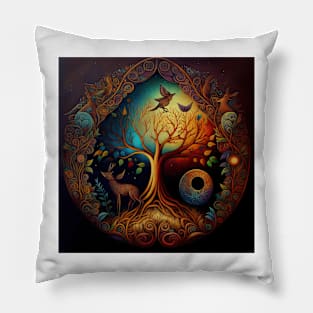 Celtic Creature 4 Pillow