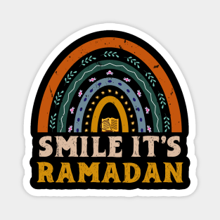 Smile its Ramadan - Muslim Eid Mubarak Islamic Ramadan Magnet