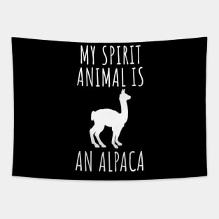 My spirit animal is an alpaca Tapestry