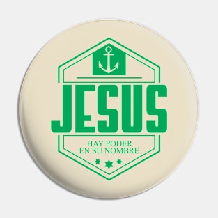 JESUS CAPITAN VERDE Pin