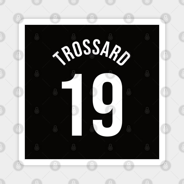 Leandro Trossard Away Kit - 2022/23 Season Magnet by GotchaFace