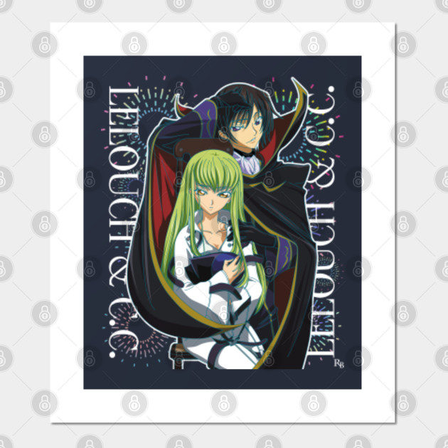 Lelouch C C Code Geass Posters And Art Prints Teepublic Lelouch C C Code Geass Posters And Art Prints Teepublic